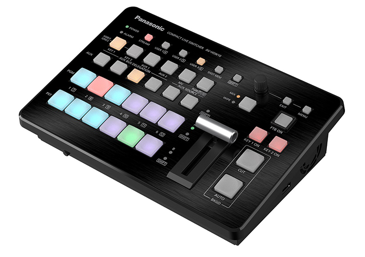 foto PANASONIC LANZA UN LIVE SWITCHER COMPACT CON TECNOLOGÍA IP PARA EL STREAMING DE VÍDEO Y WEBINARS DE ALTA CALIDAD